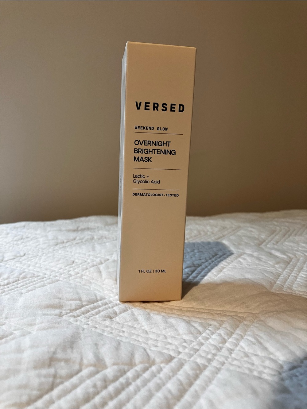 Versed Weekend Glow Overnight Brightening Mask 1oz., New